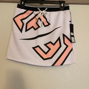 NWT.  LF The brand white tracker skirt